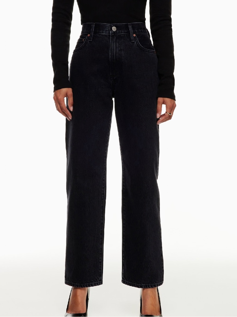 Denim Forum Marlo High Rise Loose Jeans